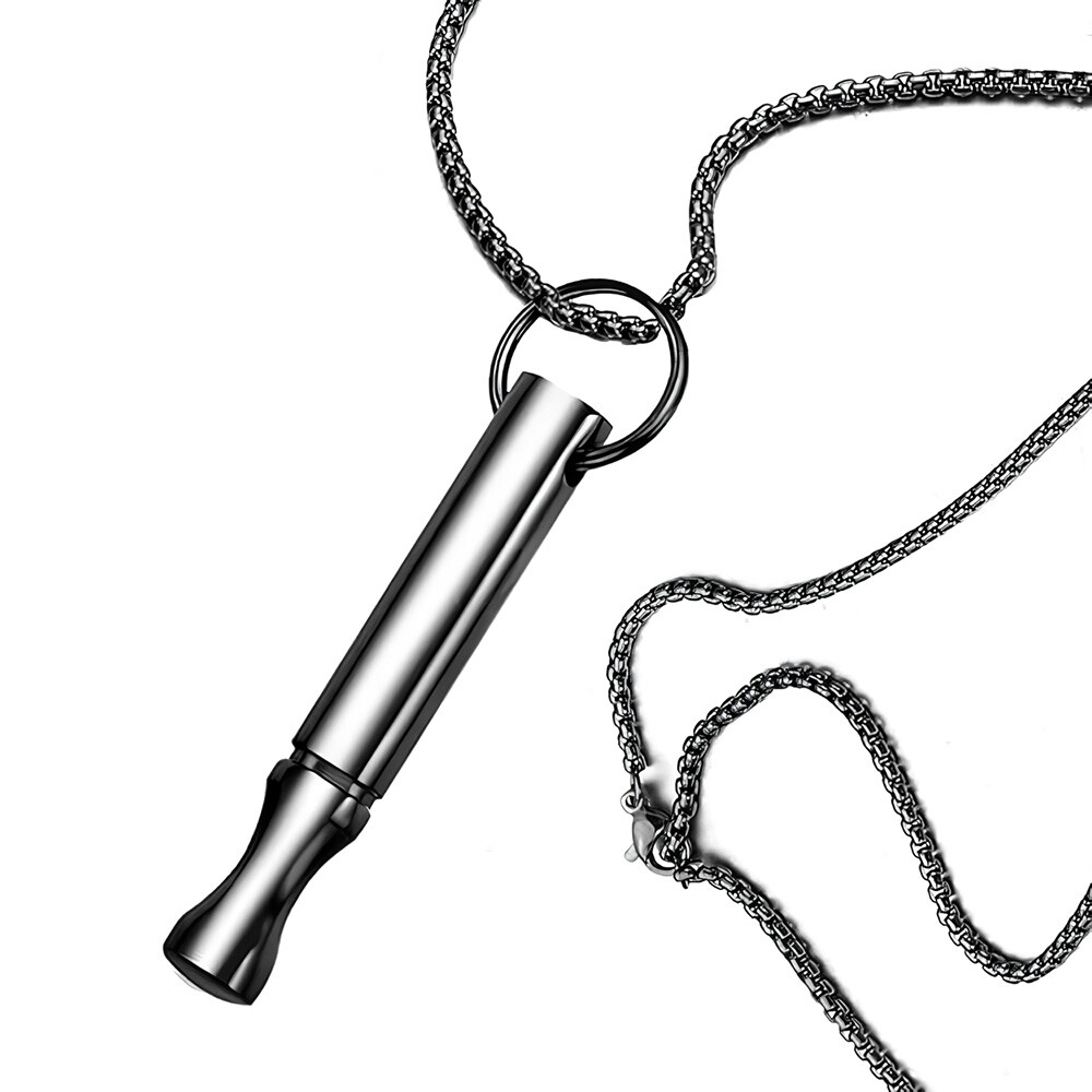 Mindfulness Breathing Necklace Stress Relief Pendant Anxiety Breathe Women Men