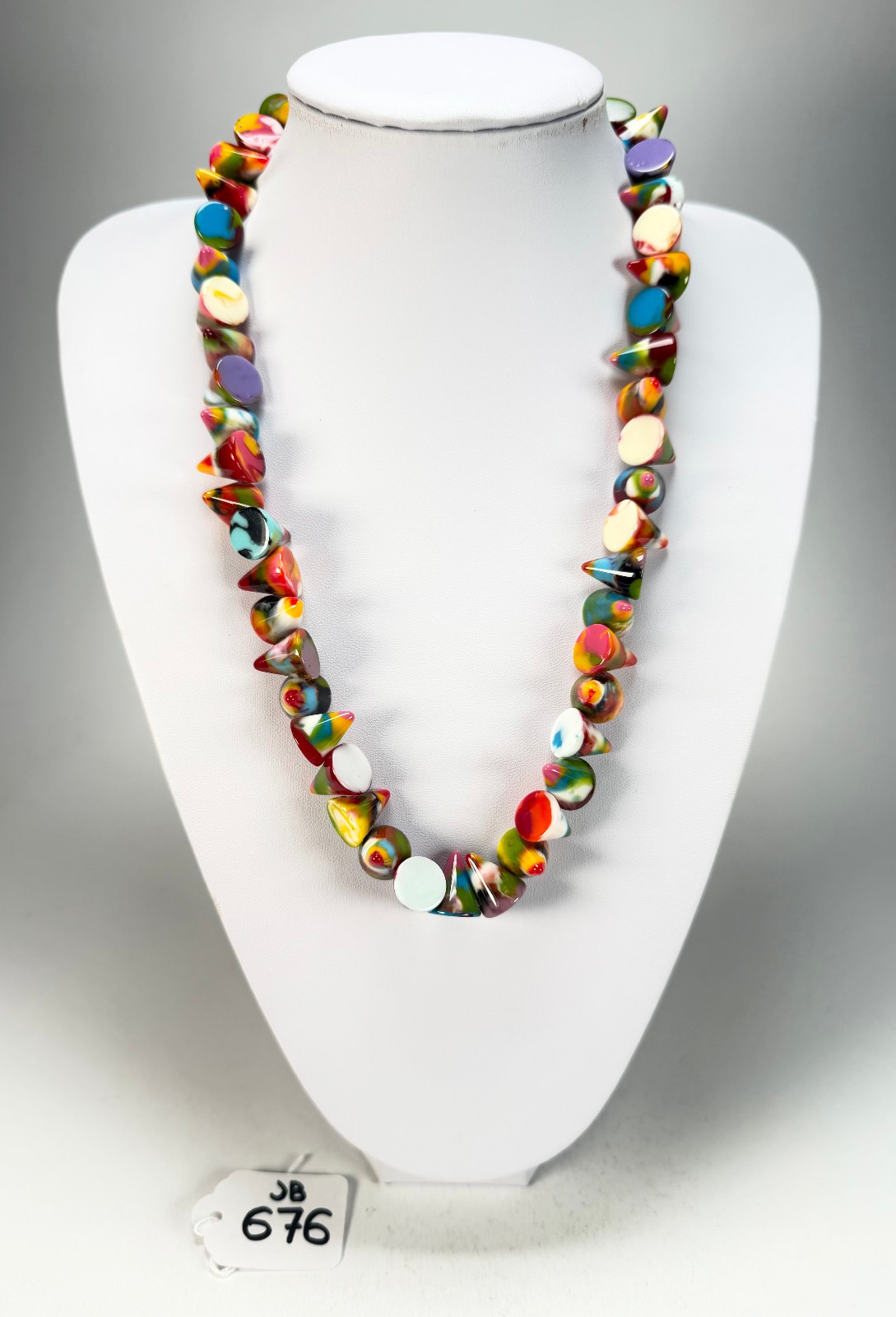 Jackie Brazil “Corina” Small Cones Kandinsky 55cm Necklace ( N0058 )