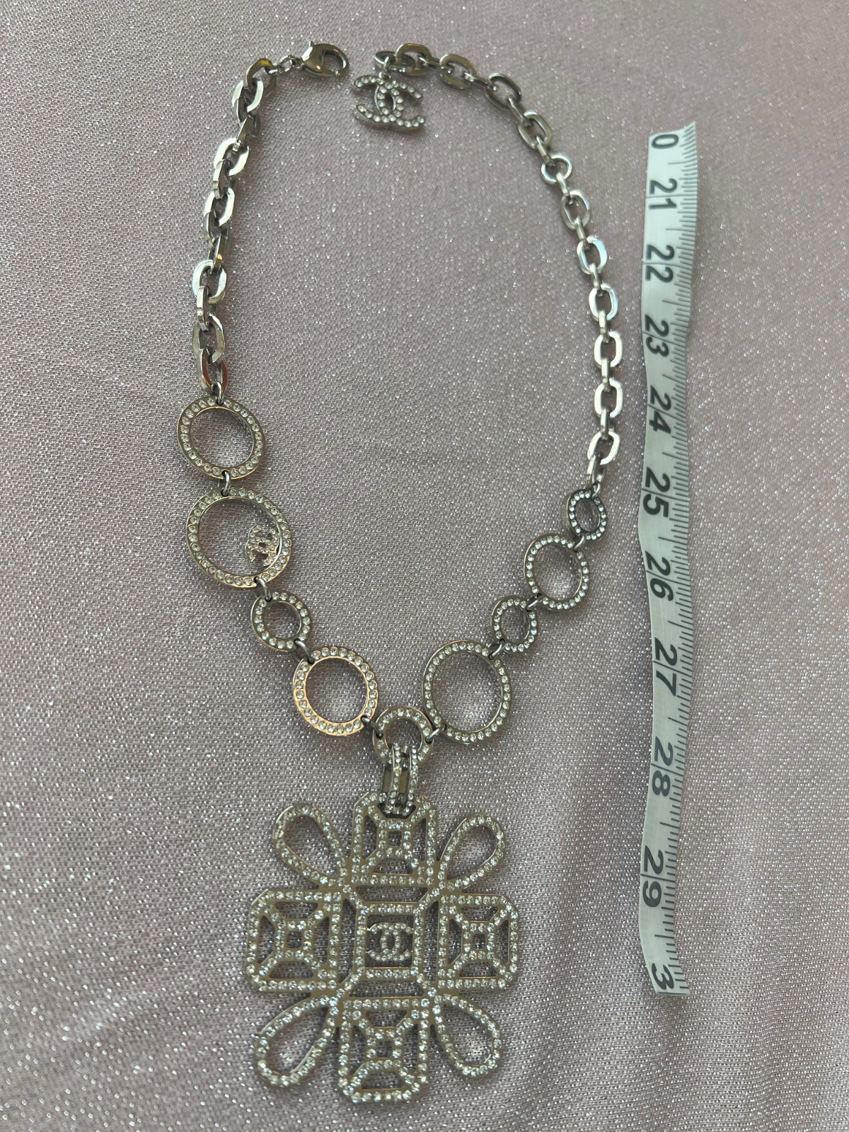 Authentic Chanel Crystal Necklace – Excellent Condition – Last Chance