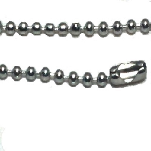Stainless Steel 26 Inch 2mm Ball Link Neck Chain Necklace