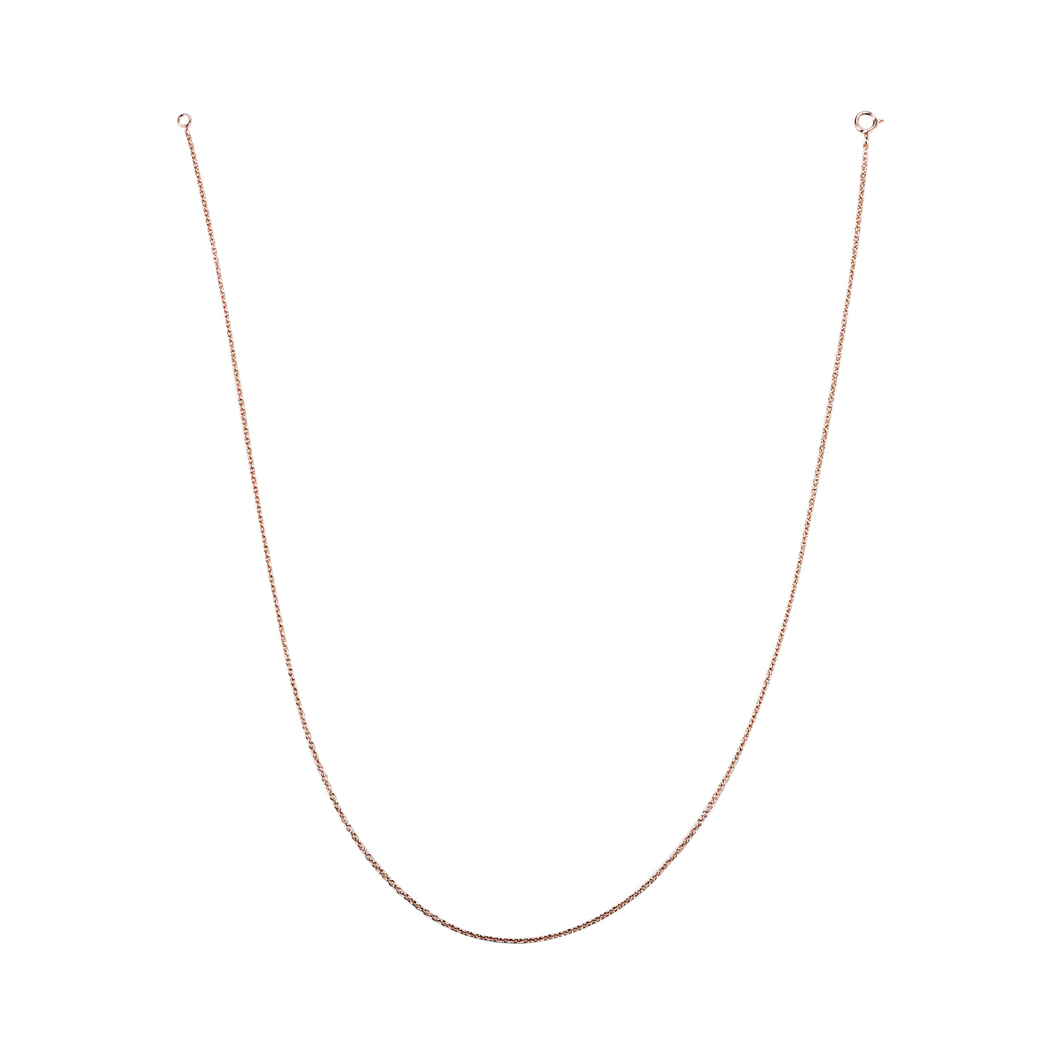 925 Sterling Silver Men Women 1MM Cuban Chain Necklace 16in/18in/20in/22in/24in