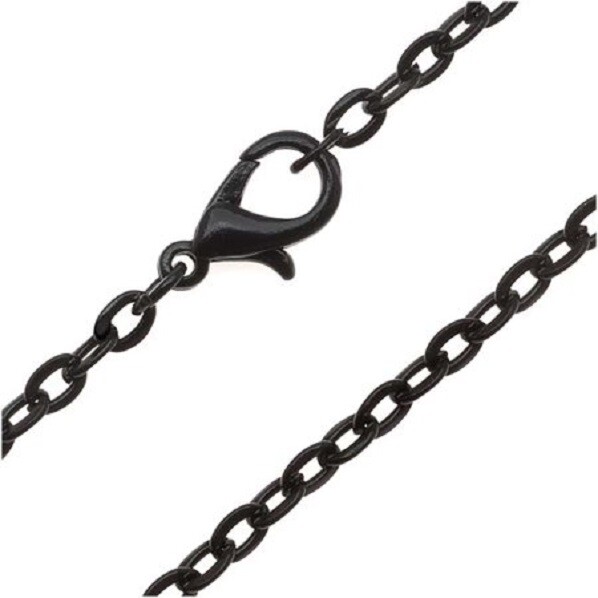 FLAG HORSES FOREST 1″ charm handmade pendant 18″ Black chain necklace men women