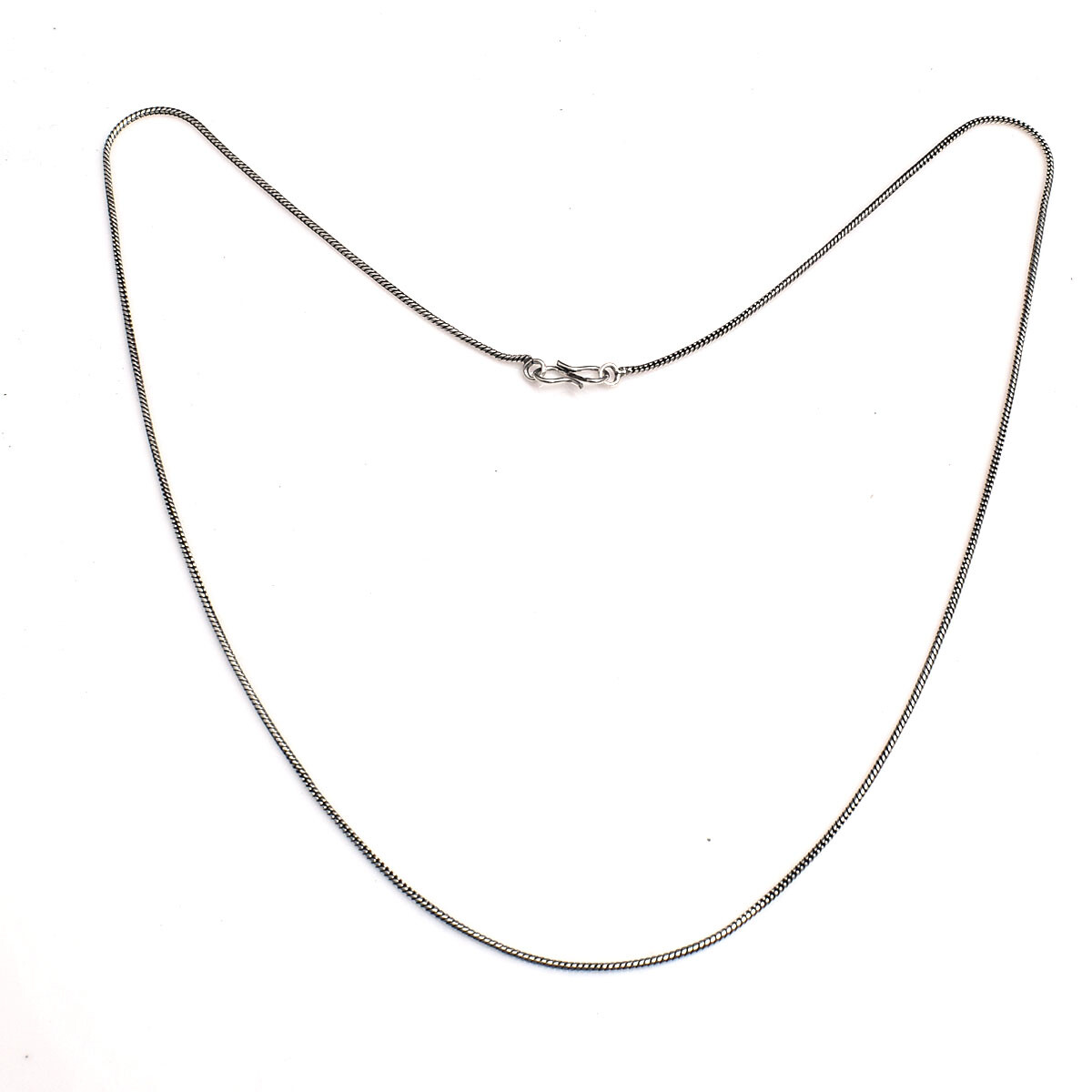 16″18″20″22″24″ Snake Chain S” Lock Ethnic Handmade Necklace Jewelry.