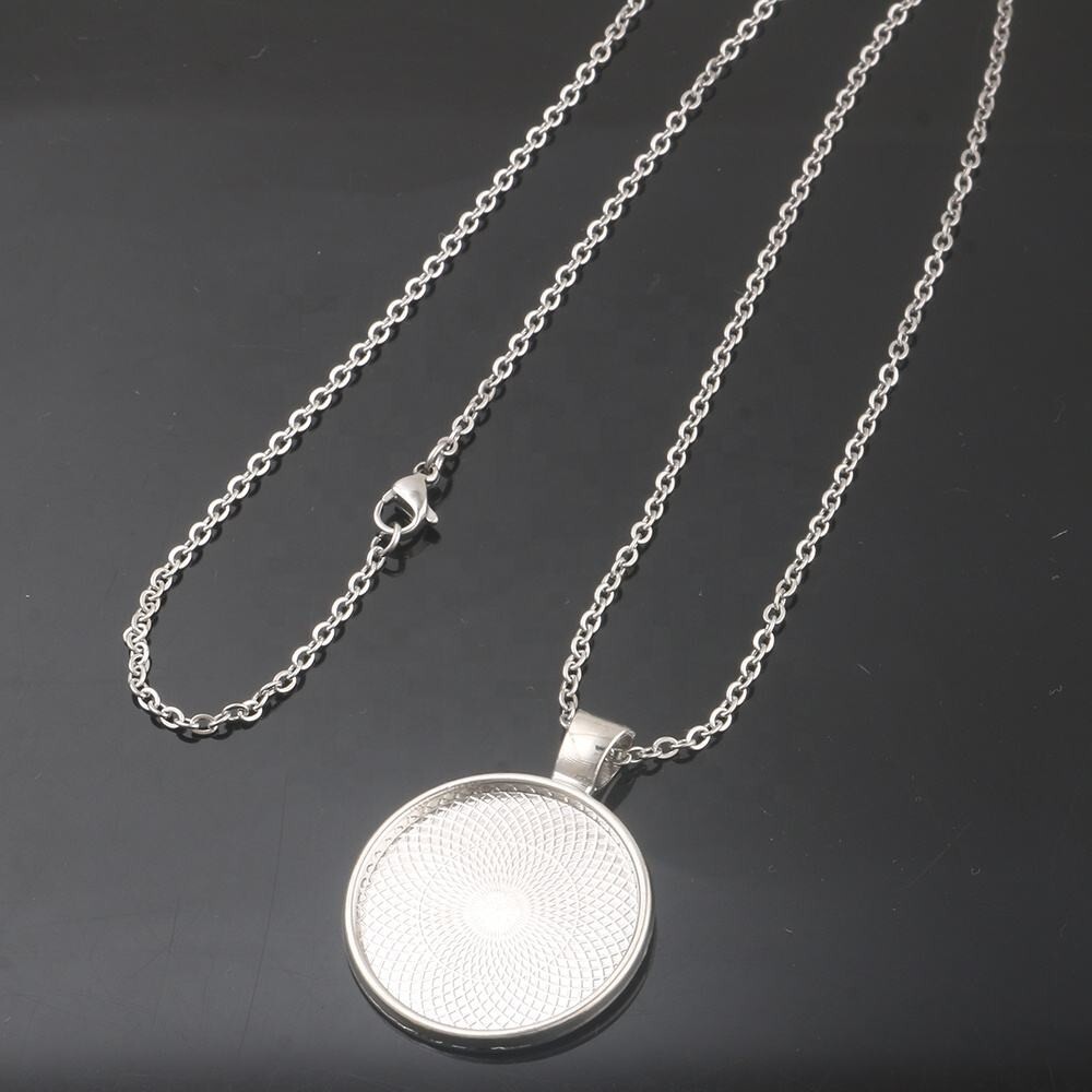 Sterling Silver Trace Chain Women Necklace | 16″/18″/20″/22″/24″/26″/28″/30″