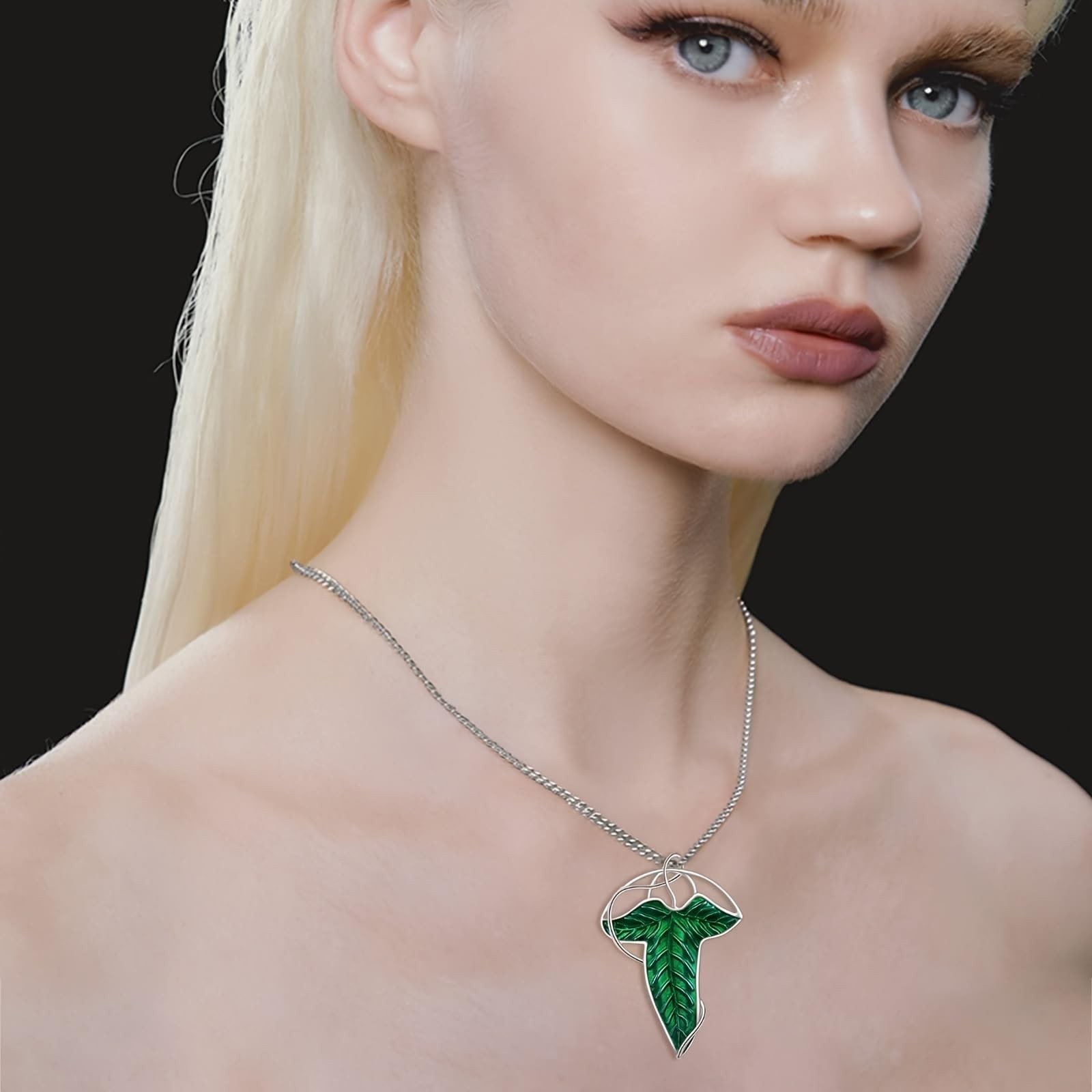 Arwen Evenstar Pendant Necklace, Lord of The Rings Jewelry, Cubic Zirconia, 2…