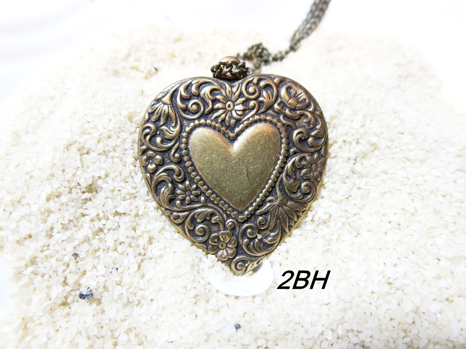 Heart Love Necklace, Valentine’s Day Gift, Gold Heart Necklace, Gift for Mom