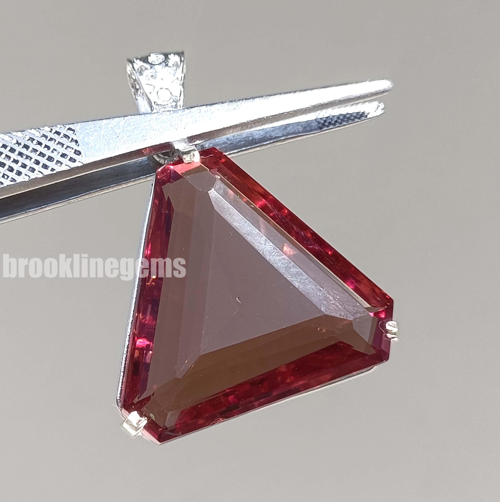 Stunning 45 Ct Color-Change Alexandrite Pendant Fancy Gem 925 Silver Chain 5ASN