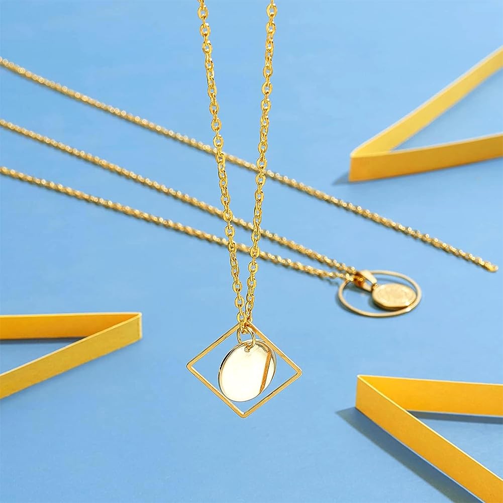 33 ft Necklace Chains 2.2mm Golden Iron Cross Chains Link Flat O-Shaped Cable…