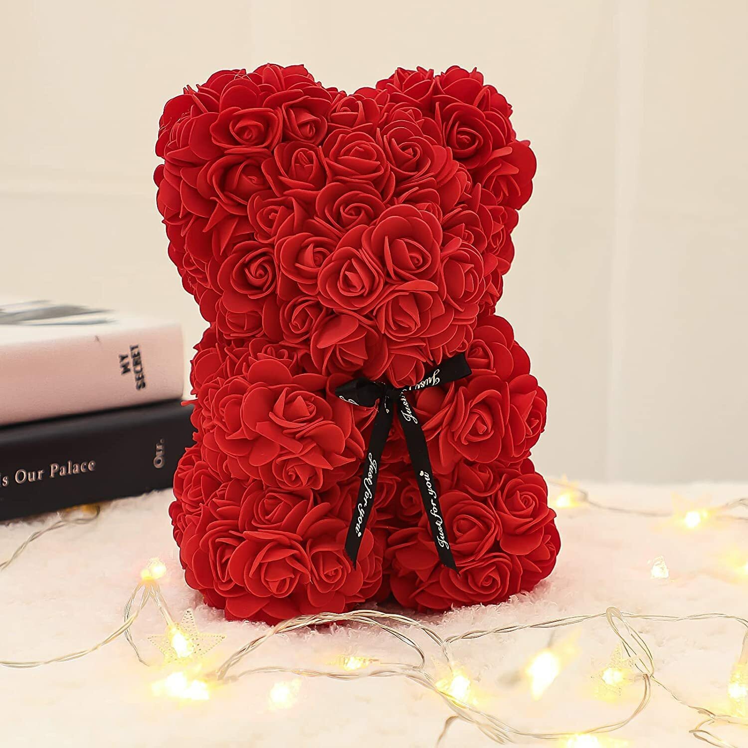 Flower Floral Foam Rose Teddy Bear Romantic Valentine’s Day Gift Girlfriend Wife