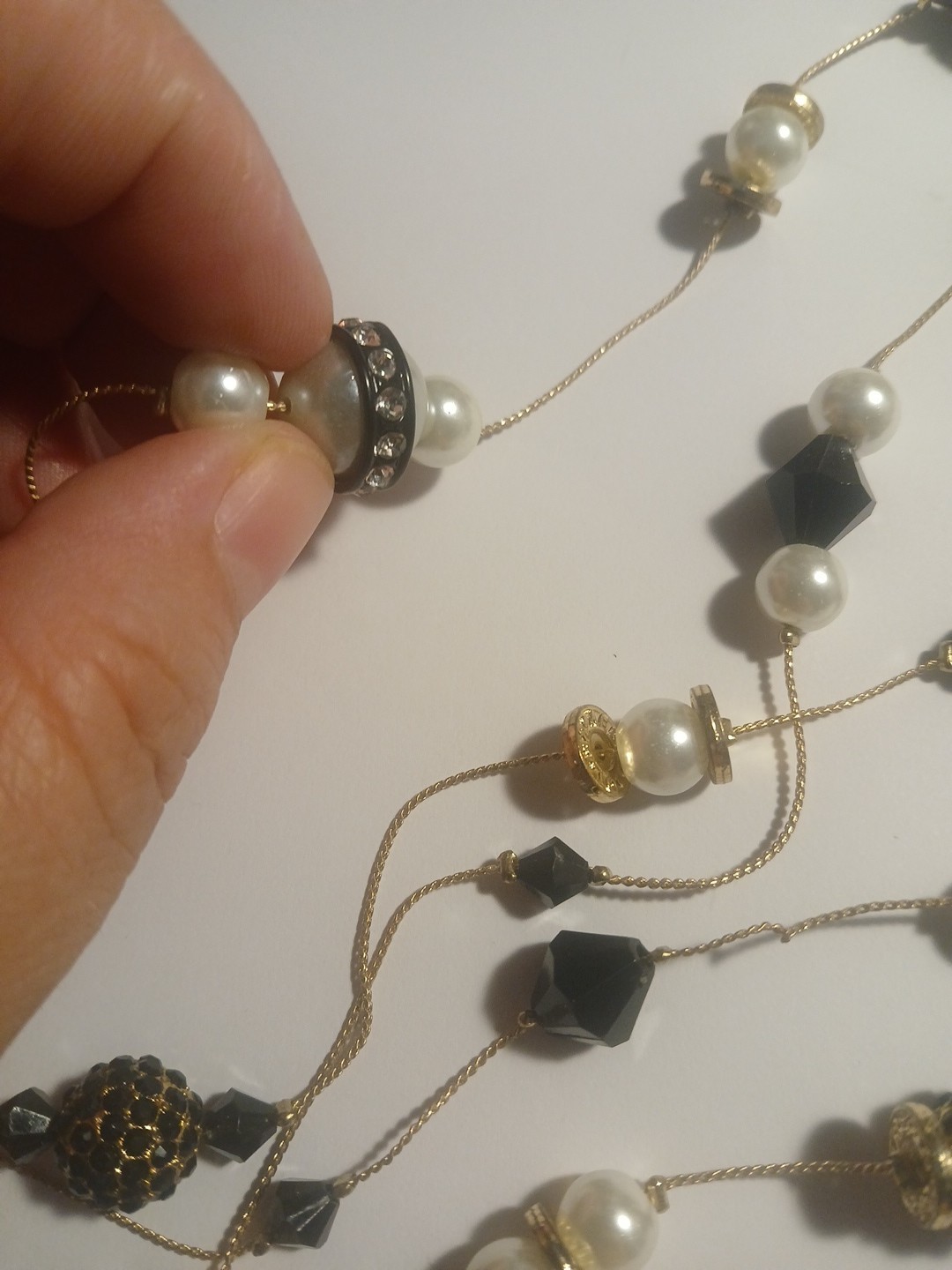 Handmade Necklace With 5 Bands