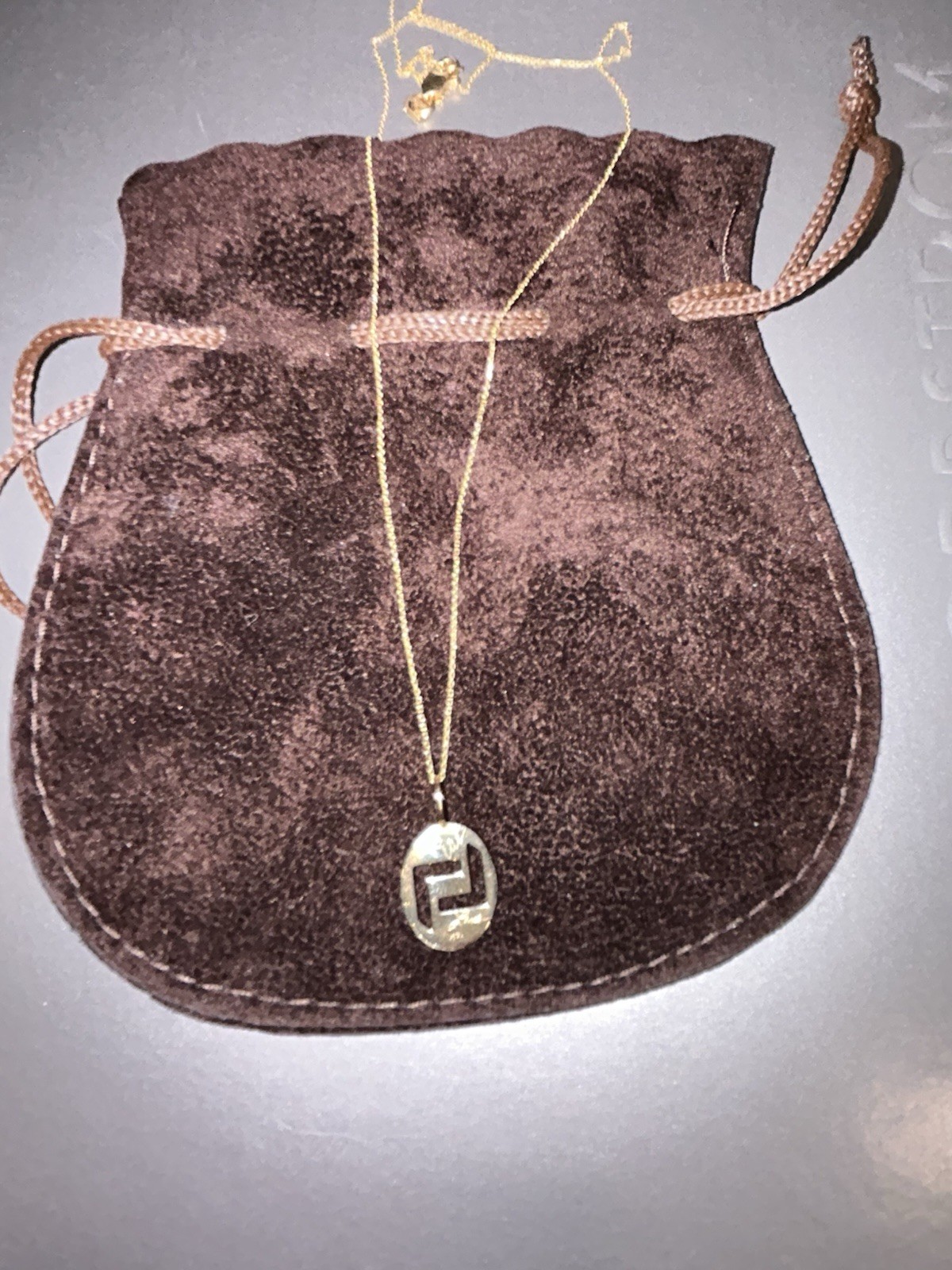 LANA Jewelry 14K Yellow Gold “Love & Luck” Pendant Necklace Hand-Signed by Lana