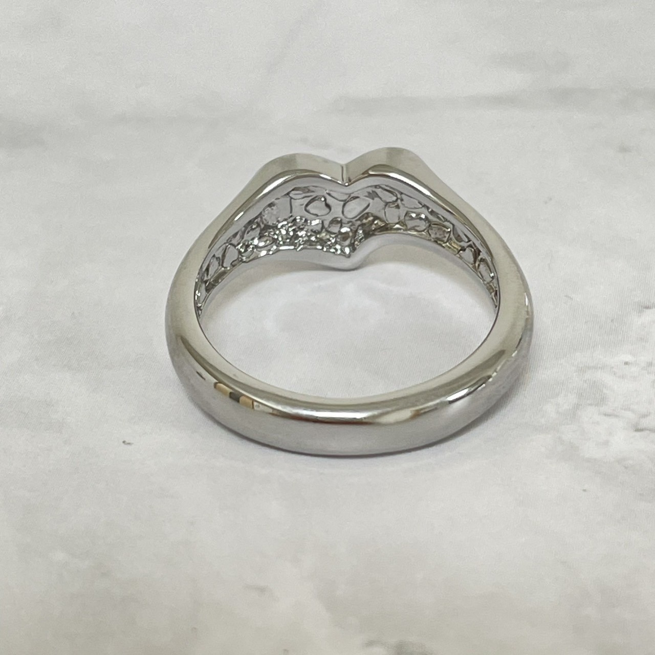 Vivienne Westwood Ring Size 6.5-7 Silver Logo NO BOX [EJ204