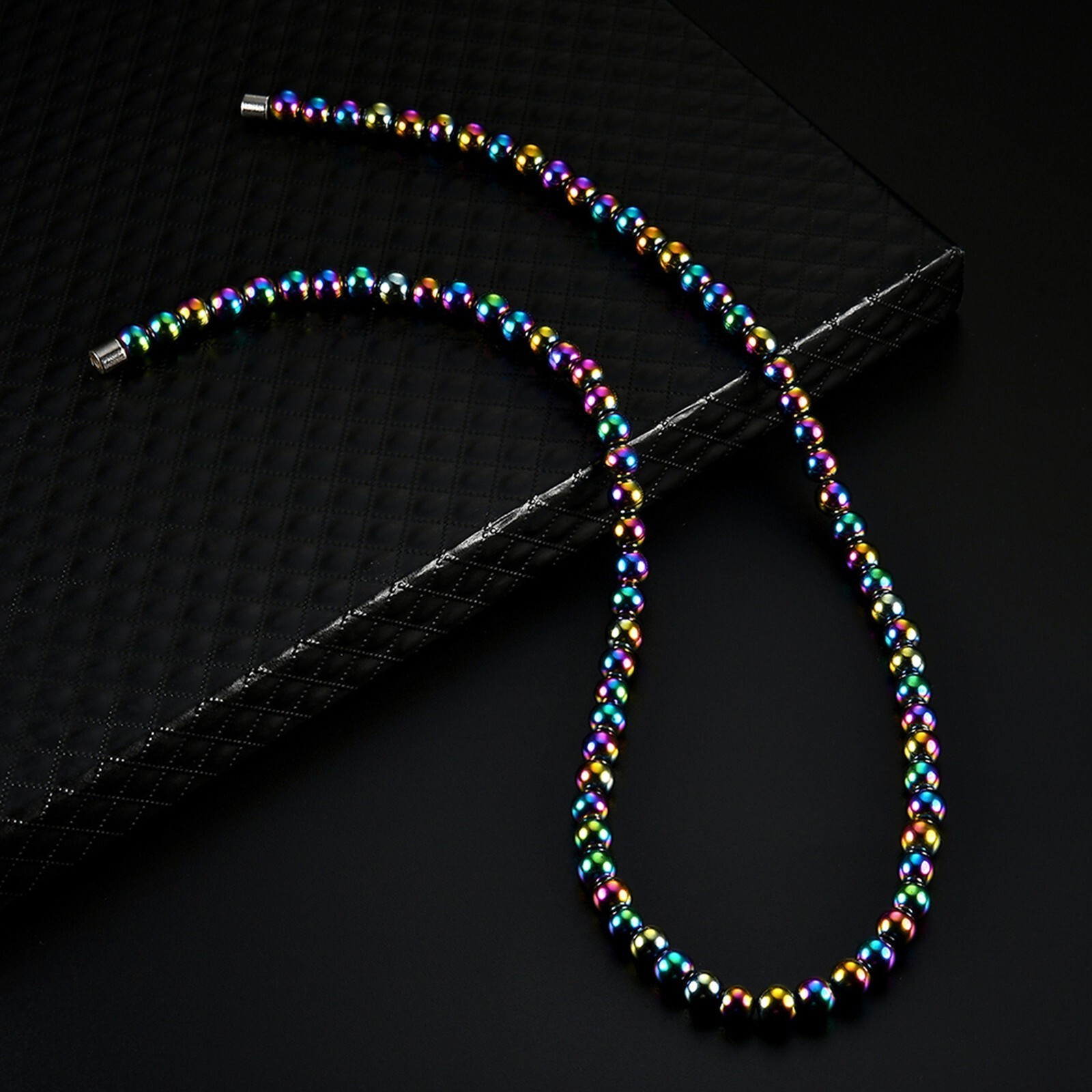 1pc Women Men Health Care Magnetic Therapy Beads Necklace Jewelry Gift