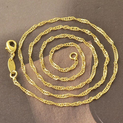 18K Yellow Gold Filled Multicolor Teardrop & Round CZ Windmill Pendant Necklace