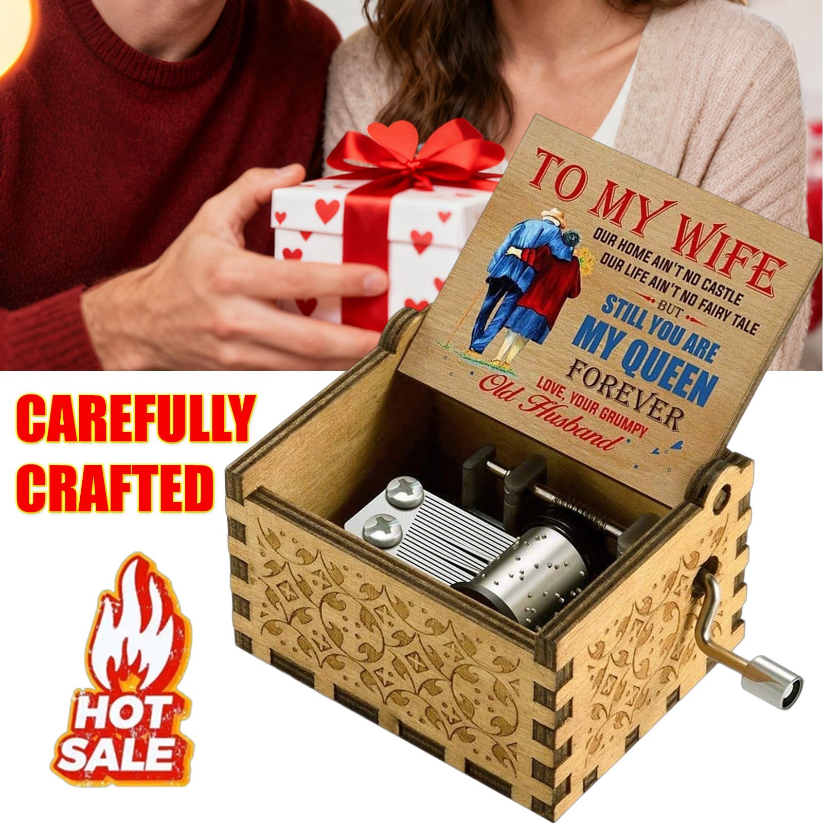 To My Wonderful Wife Valentine Gifts For Her Birthday Anniversary Present Love ~