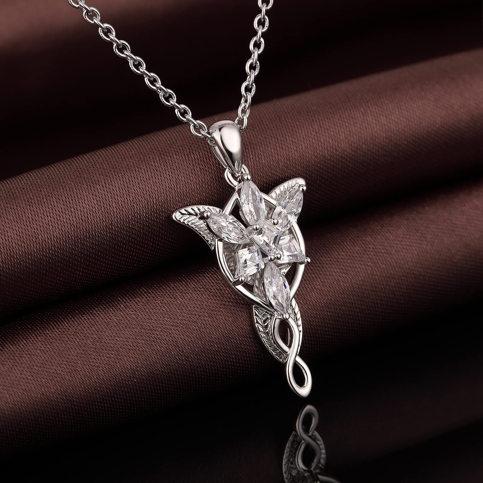 Lord Of The Rings Necklace Arwen Evenstar Necklace For Women Arwen Necklace J…