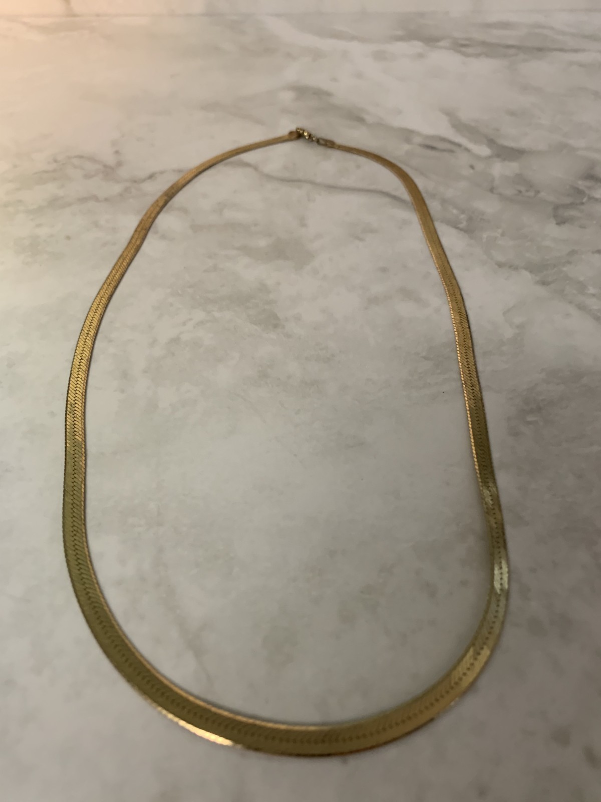 STAMPED 925 MBC MADE IN ITALY 23″ NECKLACE 3/16″ WIDE PRE OWNED VG CONDITION
