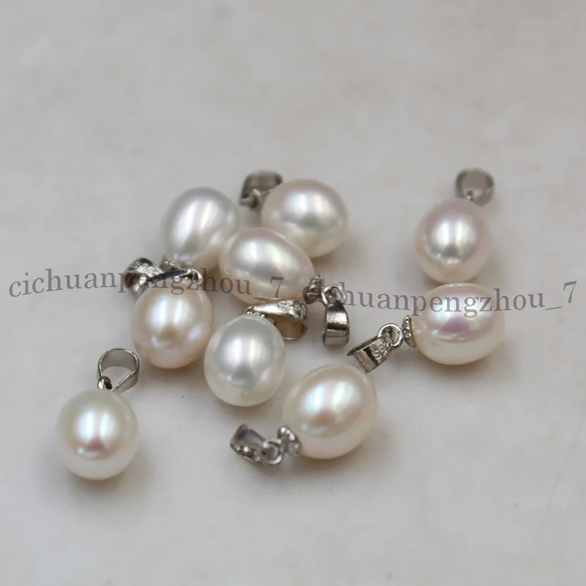 Wholesale Natural Multicolor Freshwater Drop Pearl Pendant for Jewelry Making