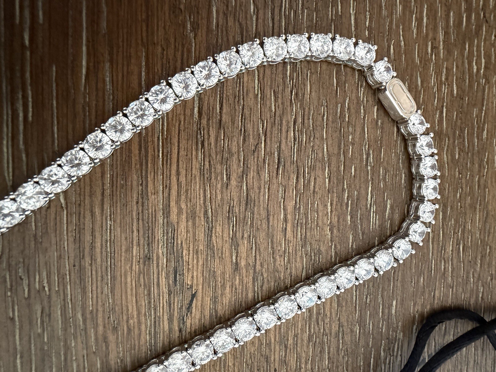 New-CraftD tennis chain necklace 20inch cubic bling-5mm