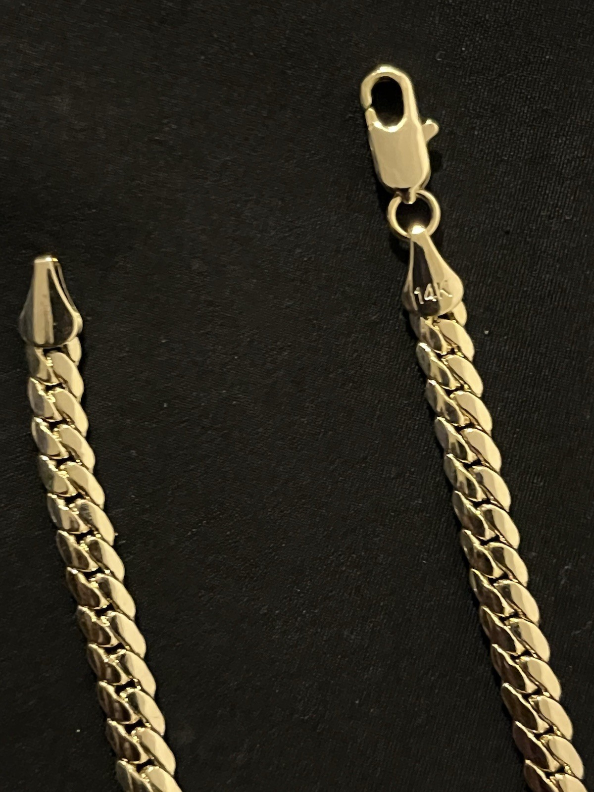 24in 5mm 14k Gold Plated Miami Cuban