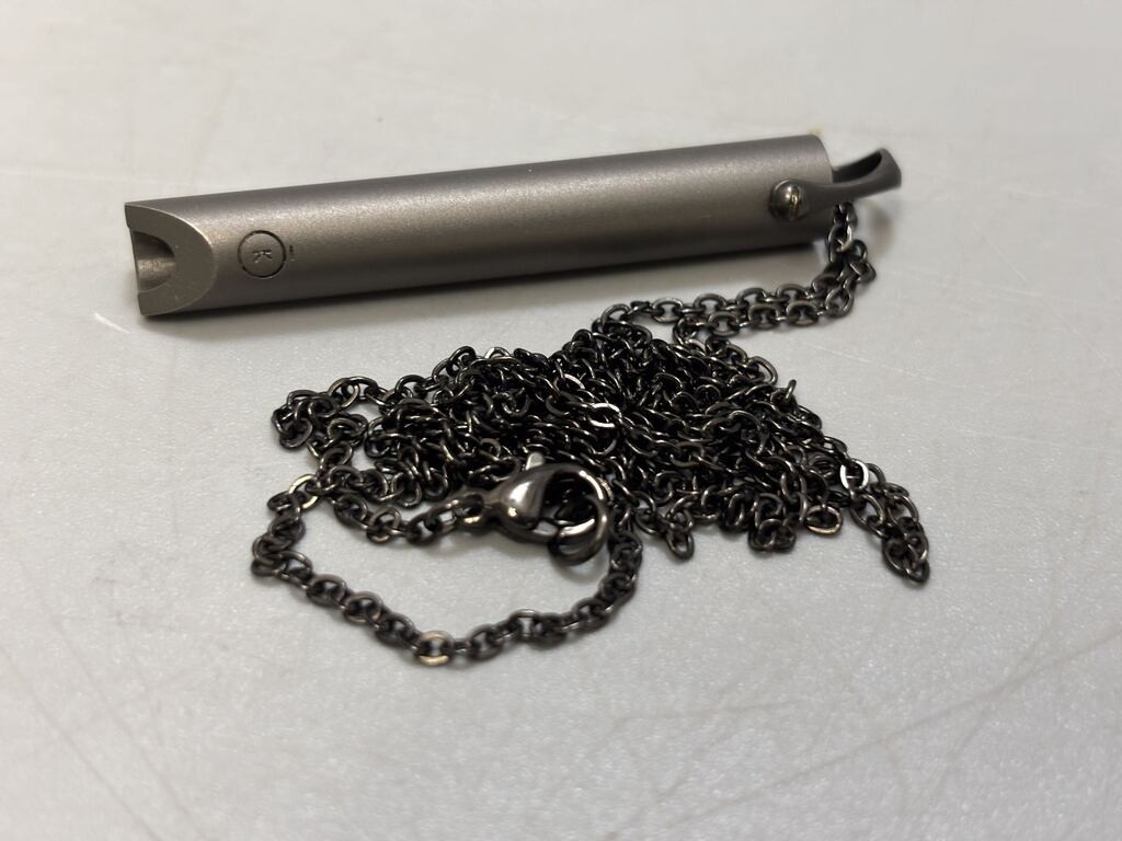 Komuso “Classic Shift” Mens Breathing Necklace – Matte Slate