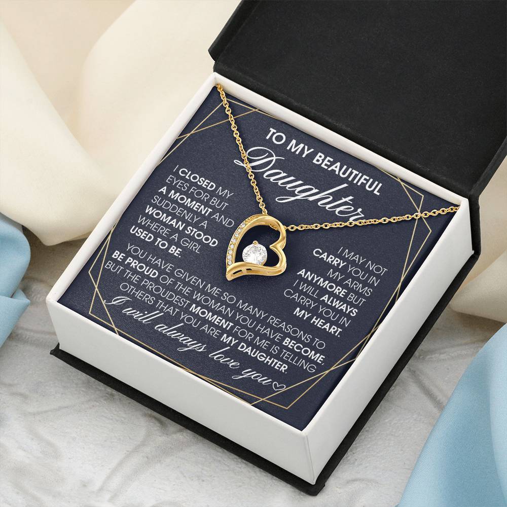 My Daughter, Daughter Necklace Jewelry, Gift For Daughter From Dad