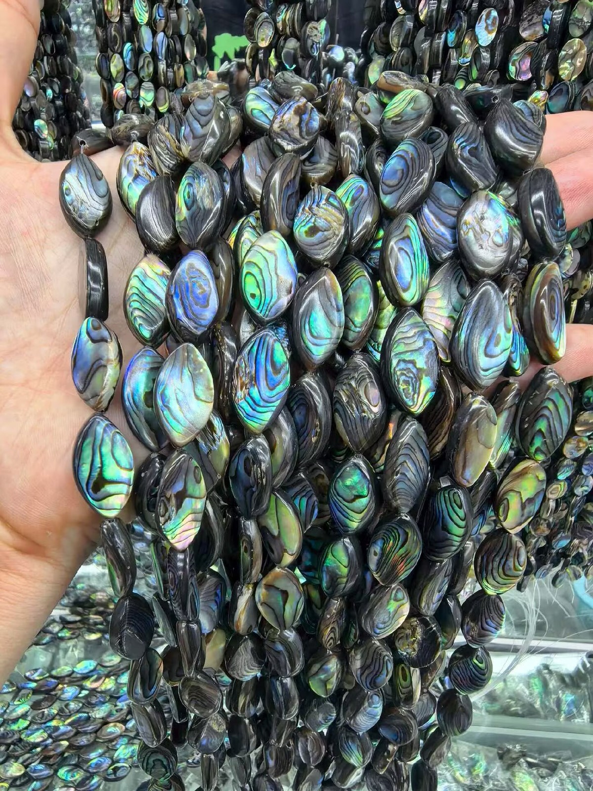 12*22mm Baroque Beaded Necklace Bead Abalone Shell DIY Necklace Jewelry
