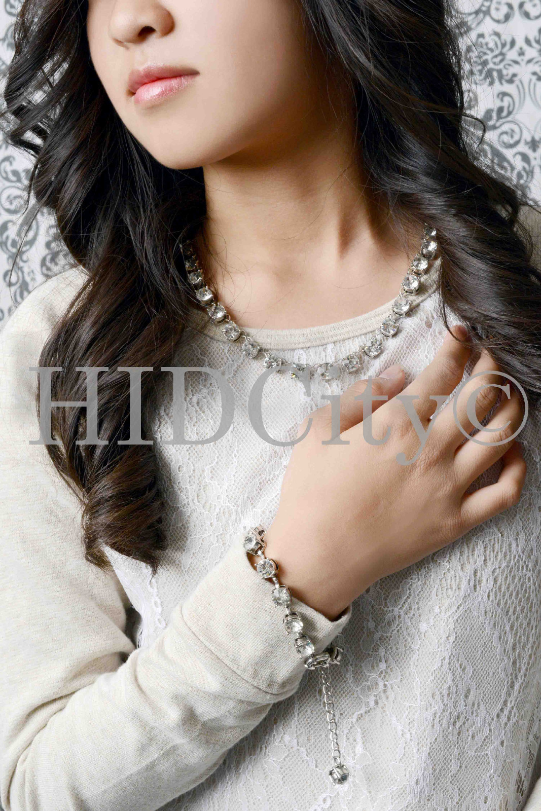 NEW Crew Martha Swarovski Crystal Necklace Statement US Seller