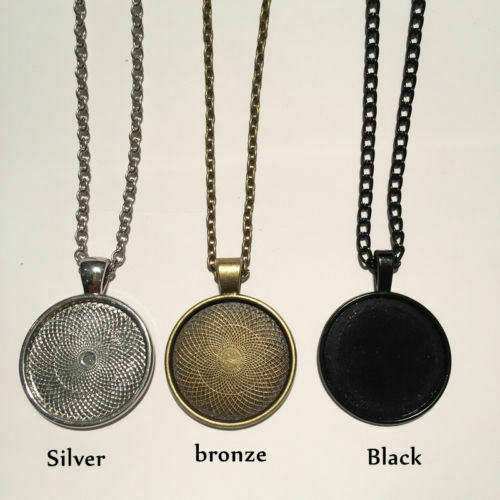 New!BONUS Hocus Pocus Vintage Photo Cabochon Glass Silver Chain Pendant Necklace
