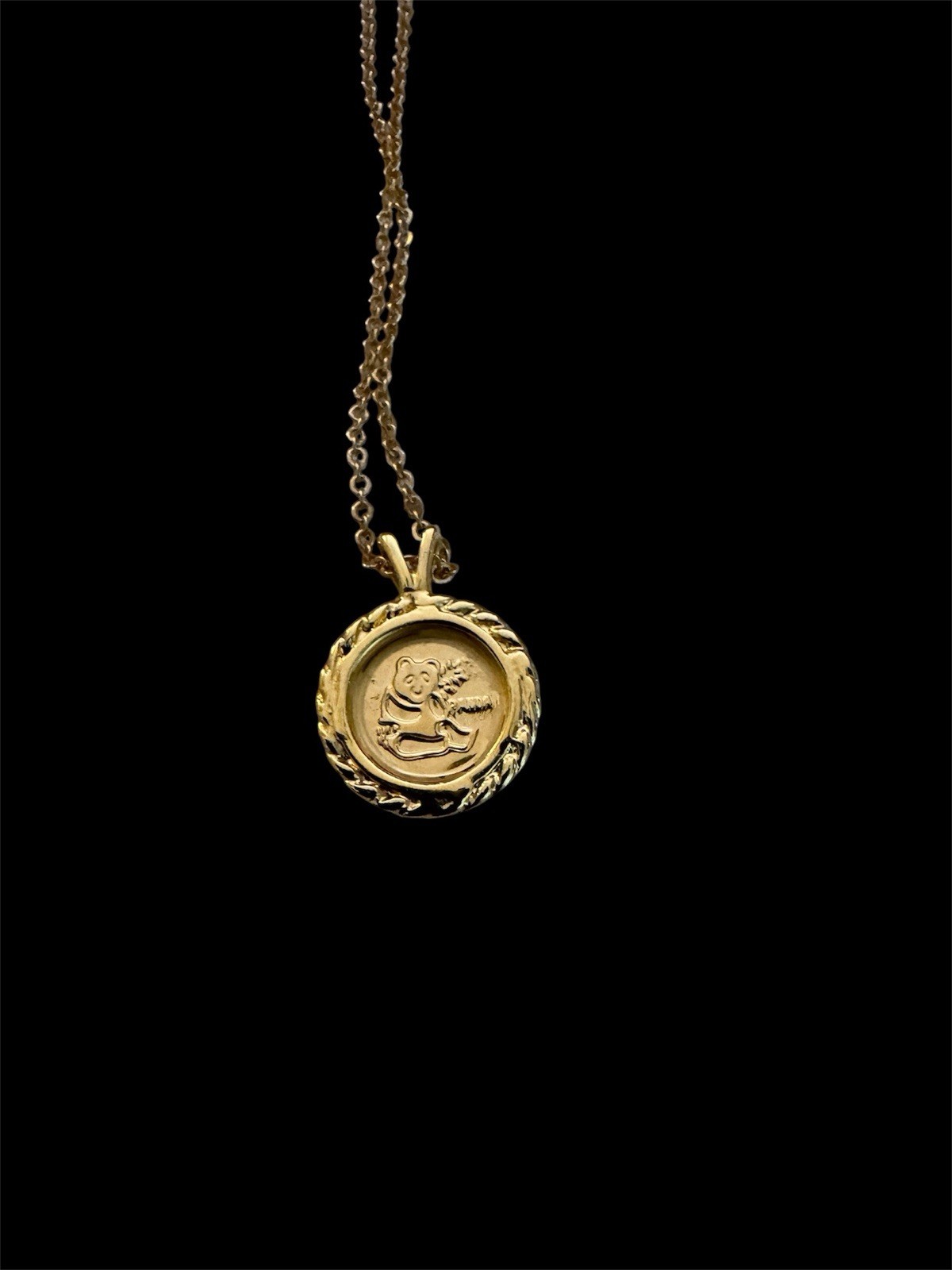 Gold Tone Liberty Necklace