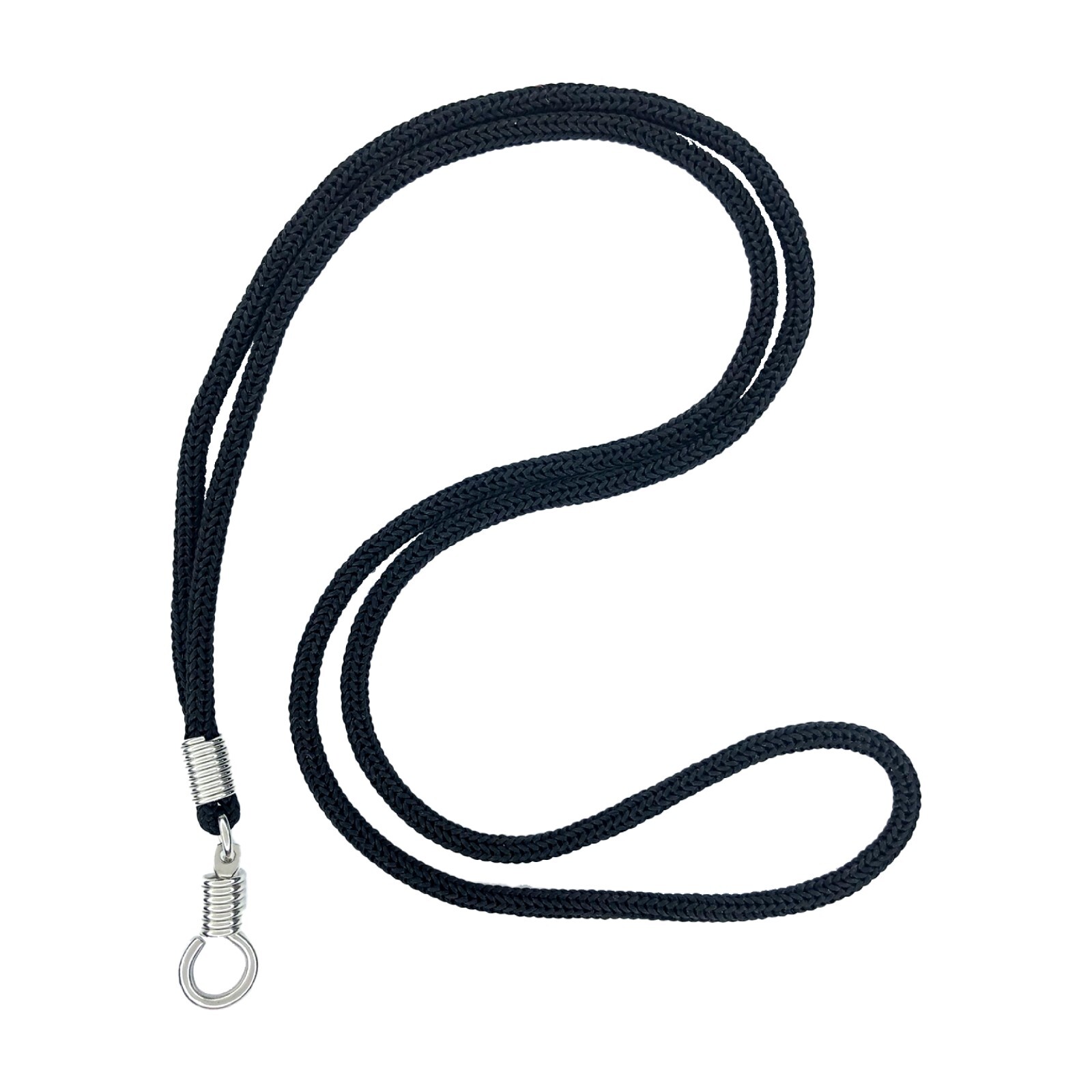 3mm Round Necklace Black / Color Satin Silk Cord Silver Clasp Thai Amulet 27inch
