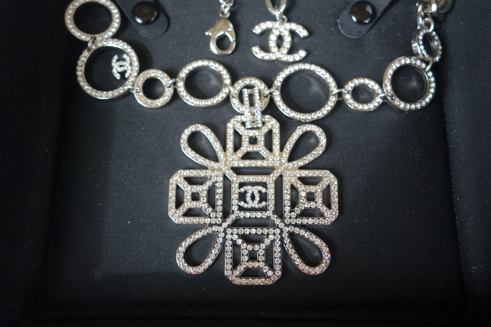Authentic Chanel Crystal Necklace – Excellent Condition – Last Chance