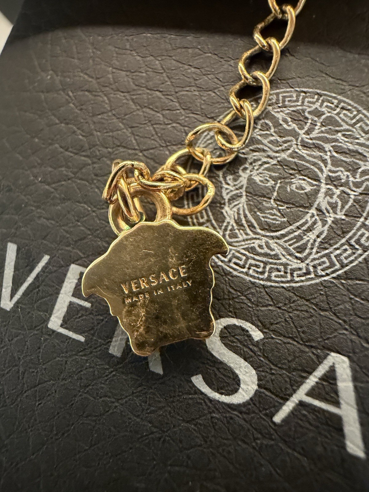 Versace Medusa Pendant Necklace – Silver And Gold