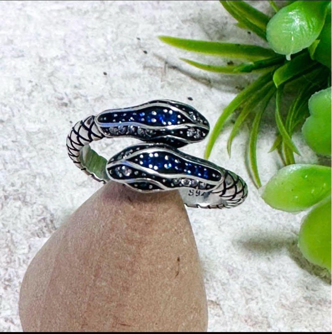 Year Of The Snake Snake Ring Silver 925 Men Women Coiled Snake