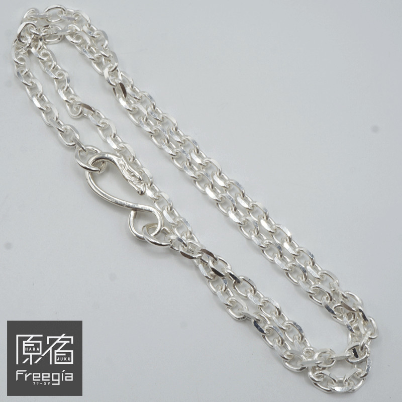 goro’s Thick Horn Eagle Hook Silver Chain [50cm] [260601014]