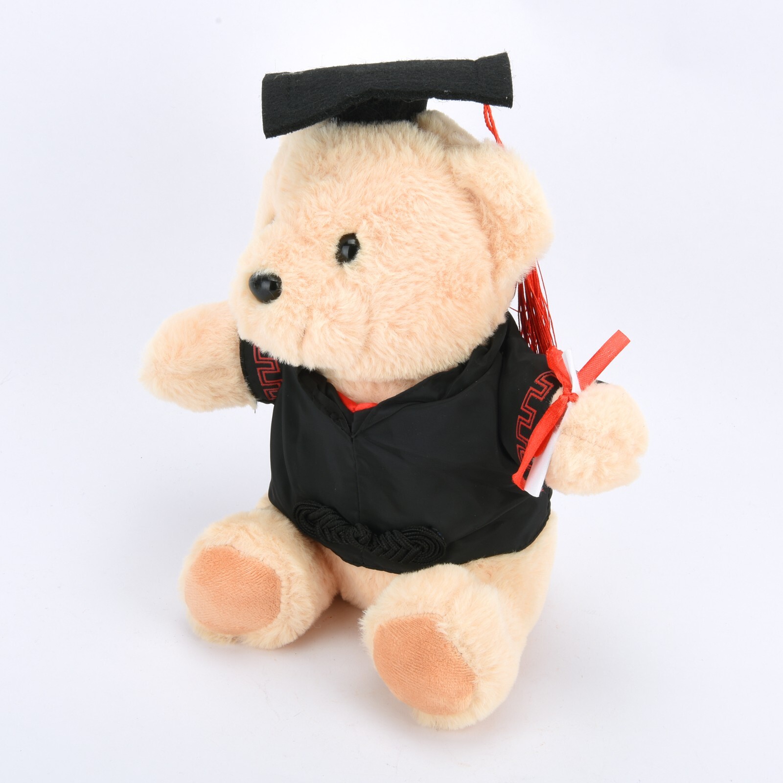 Graduation Teddy Bear Plush Doll Stuffed Gift 9″ w/Cap Gown Diploma Party Decor