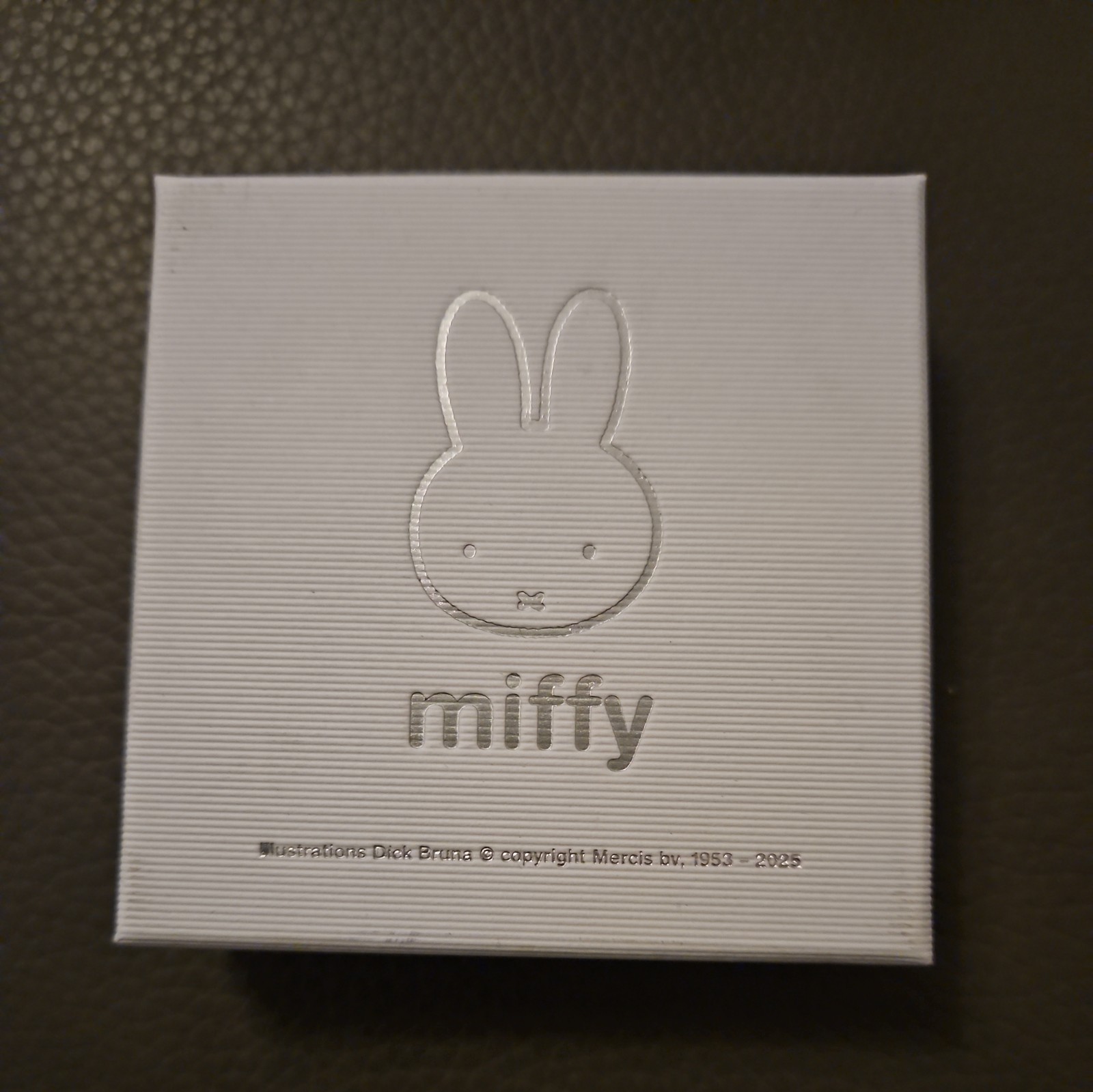 Official Miffy Medium Head Necklace Sterling Silver Handmade in the UK