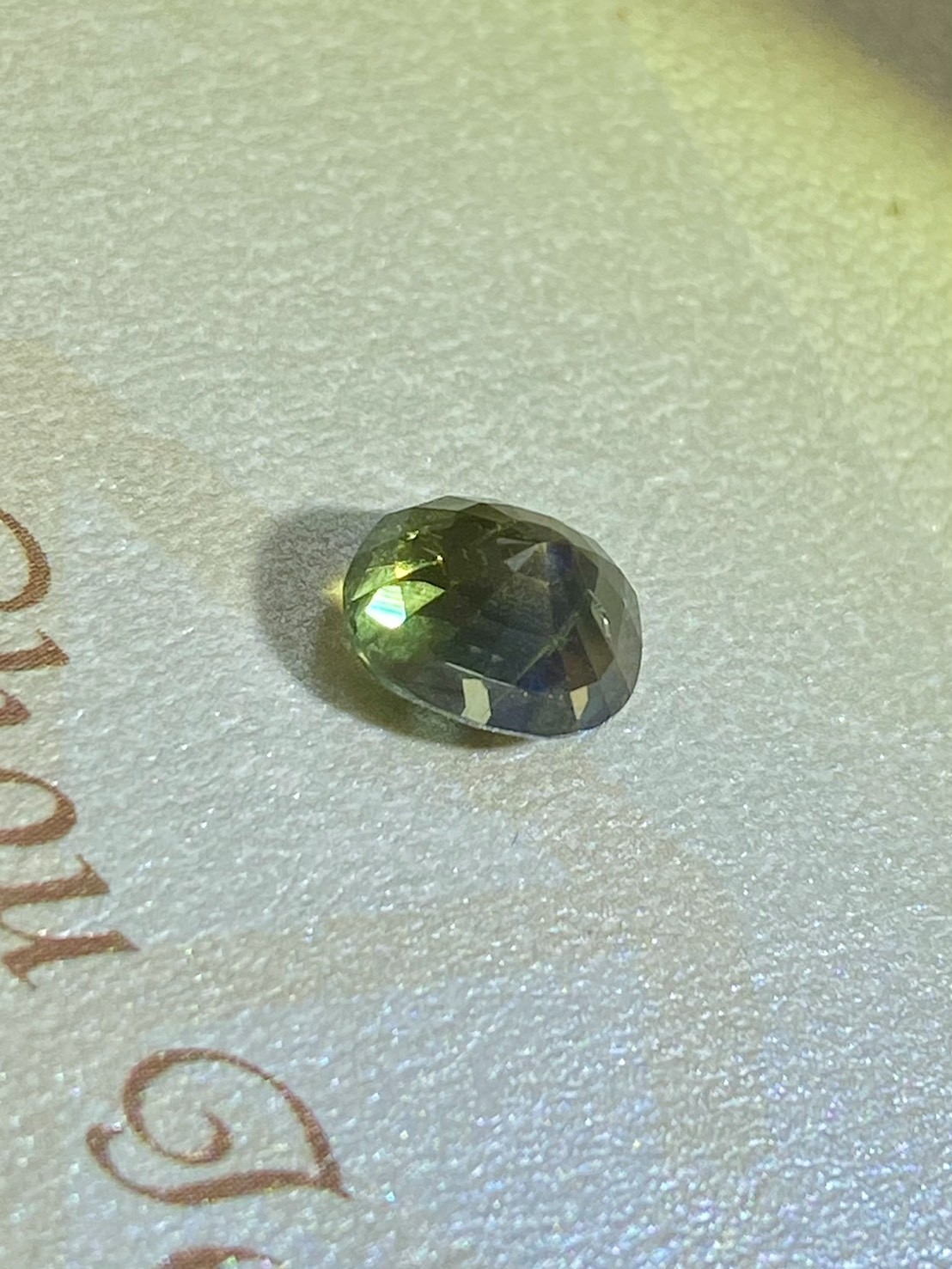 [jerseychou] Natural alexandrite 2.08 ct , AIGS