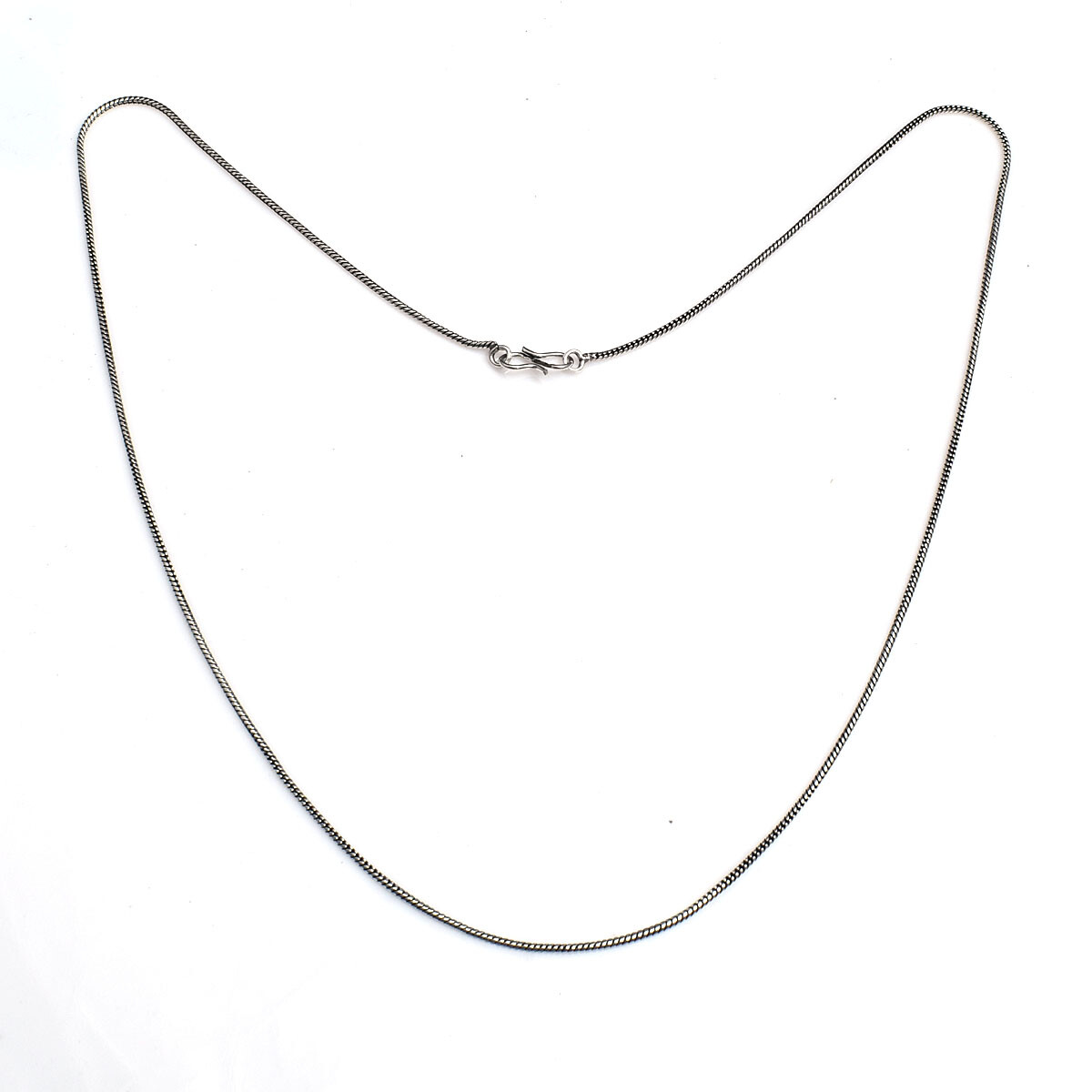 16″18″20″22″24″ Snake Chain S” Lock Ethnic Handmade Necklace Jewelry
