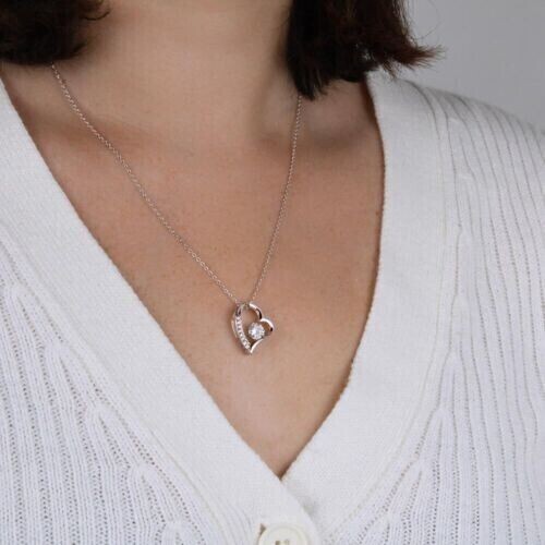 To My Girlfriend Necklace Christmas/Birthday/Anniversary Gift for her