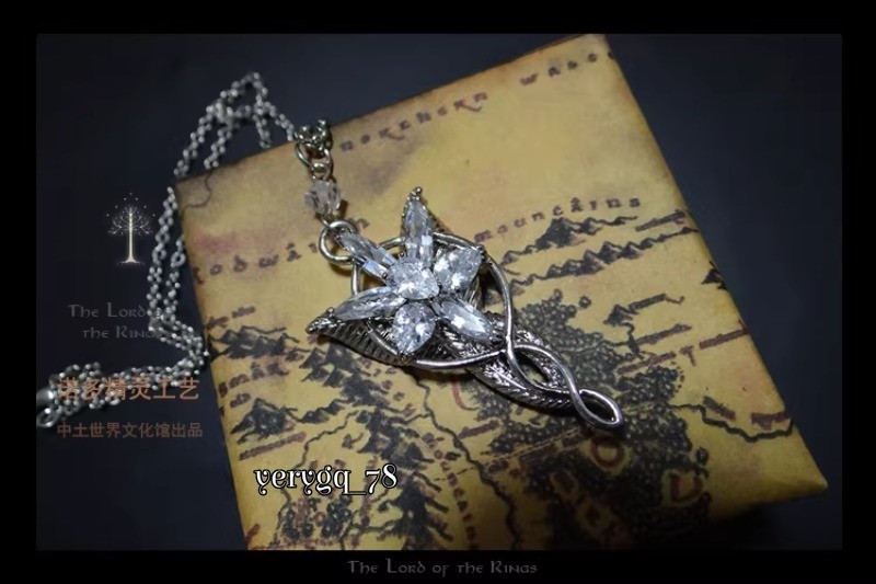 The Lord Of Rings Arwen Evenstar Pendant Necklace Jewelry Accessory Xmas Gifts