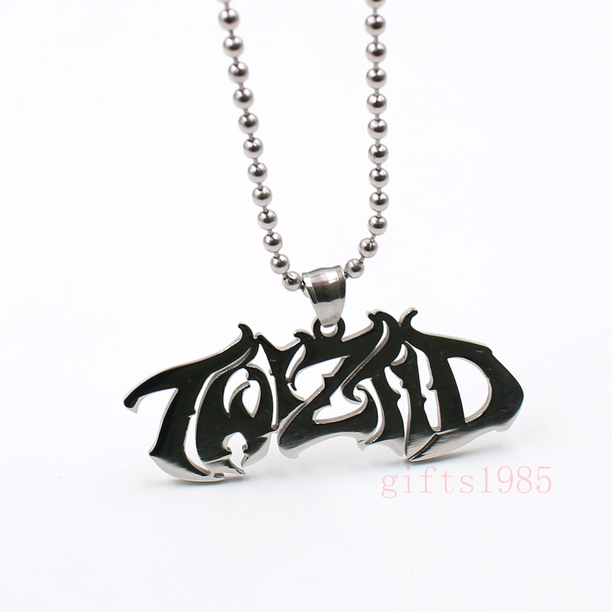 TWIZTID ICP silver Style charm S.steel pandent necklace