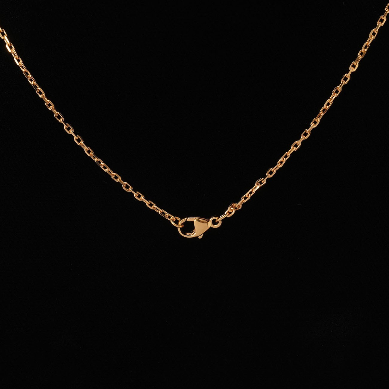 100% Authentic Hermès Mini Pop H Pendant Rose Eglantine Gold Plated Necklace