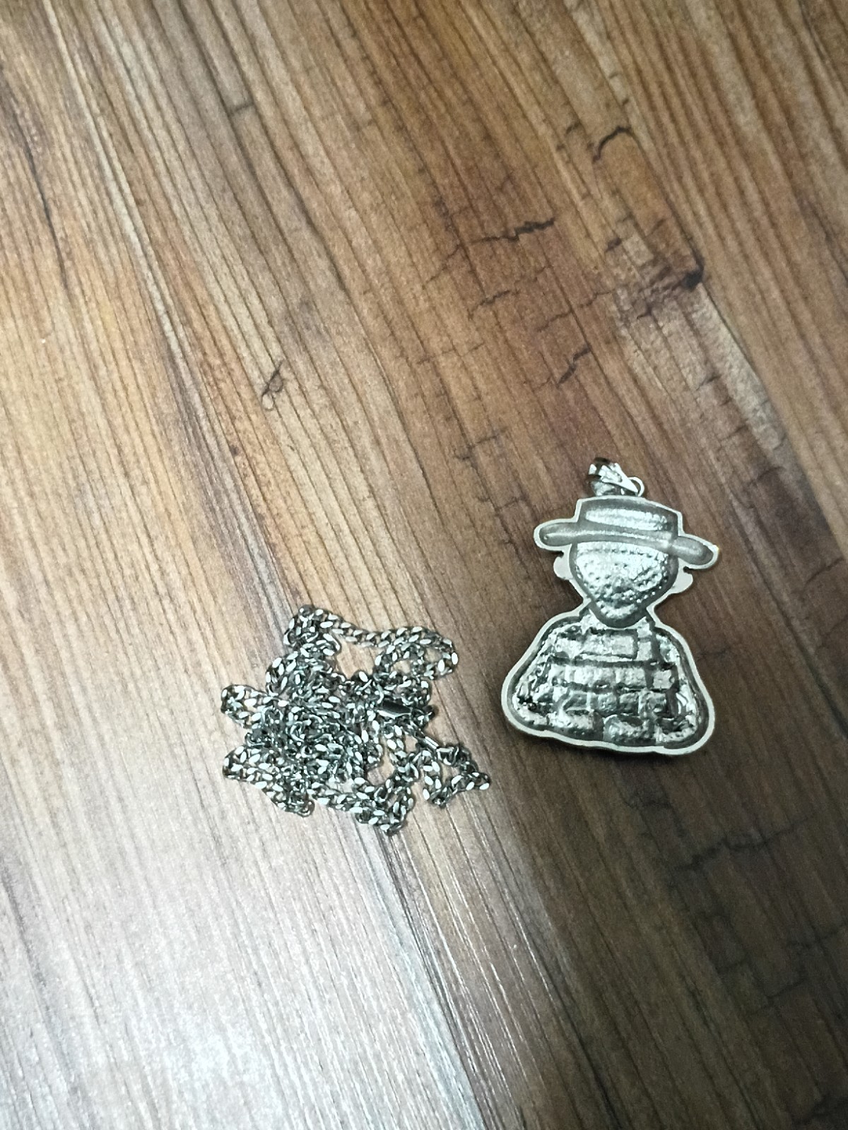 Iced Out Hamburglar Pendant Necklace Retro McDonalds Character Hip Hop Bling