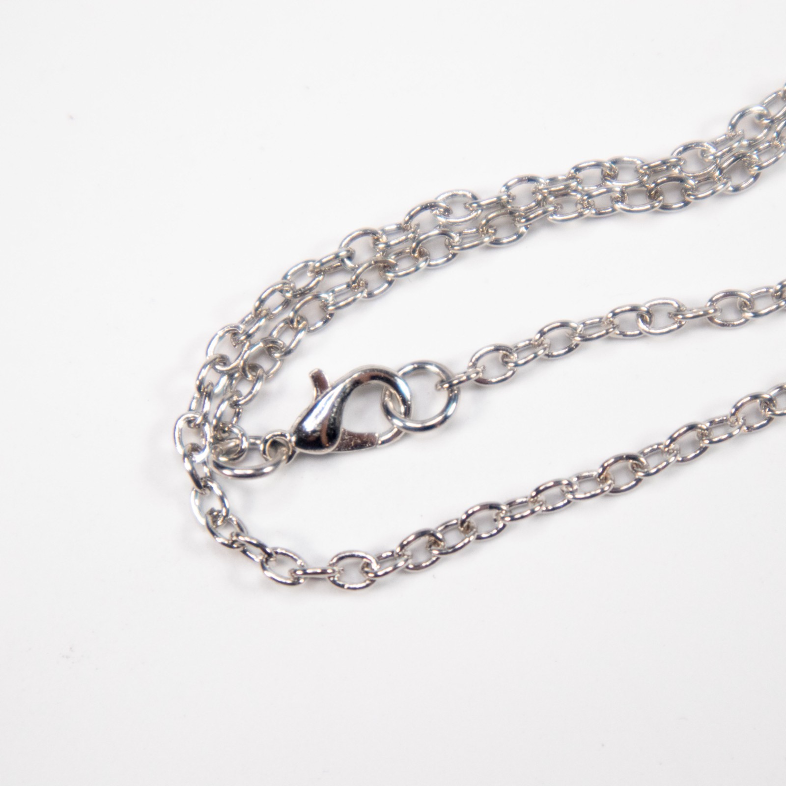 Necklace Bracelet chain Silver 3 decorative clips With The Band Rock Star LOL