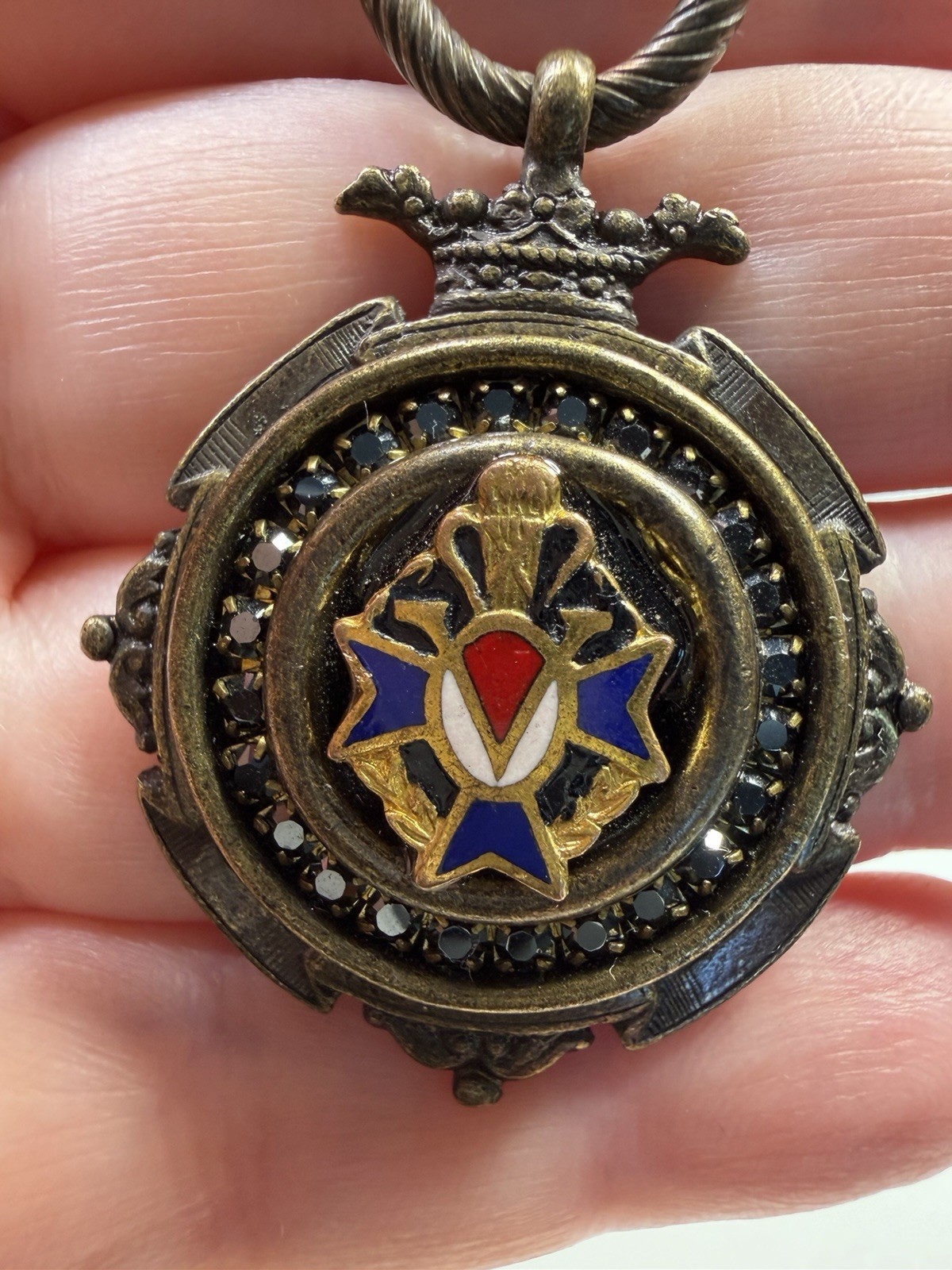 RARE Limited KBD Heraldic Medal Pendant. Flawless Collector’s Condition!