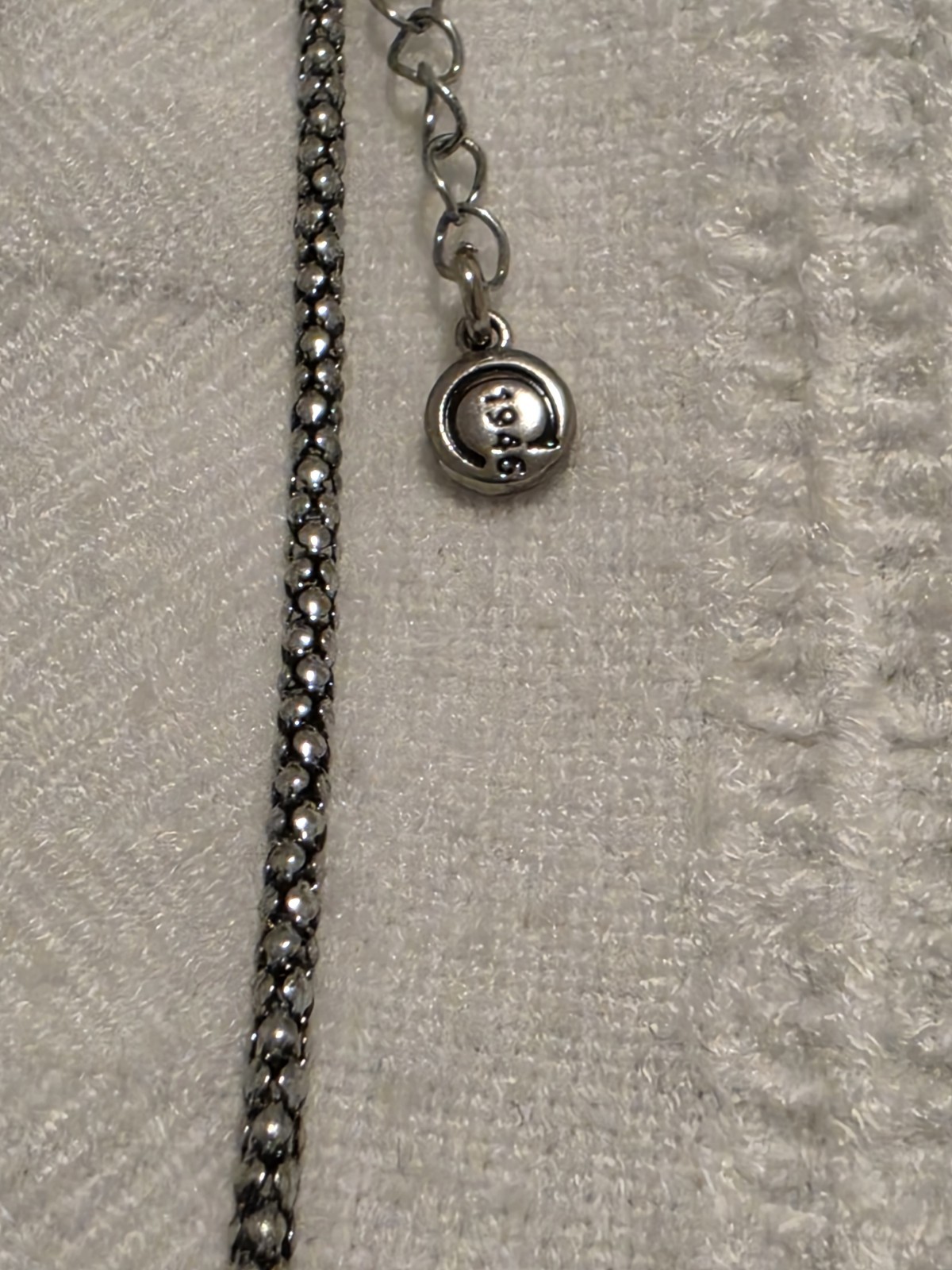 Vintage- C 1946 Elephant Rhinestone Pendant Silver Necklace- Great Condition!