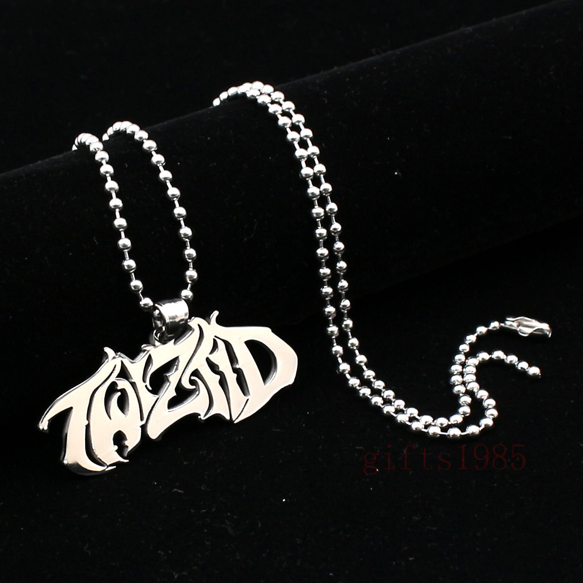TWIZTID ICP silver Style charm S.steel pandent necklace