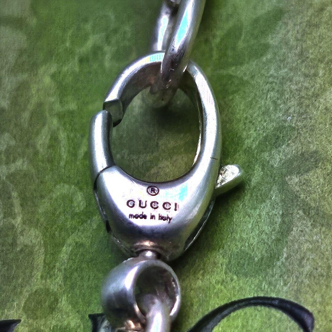 Gucci Figaro Chain Necklace, 50 Long, 3.7 Wide, Y2K Silver 925