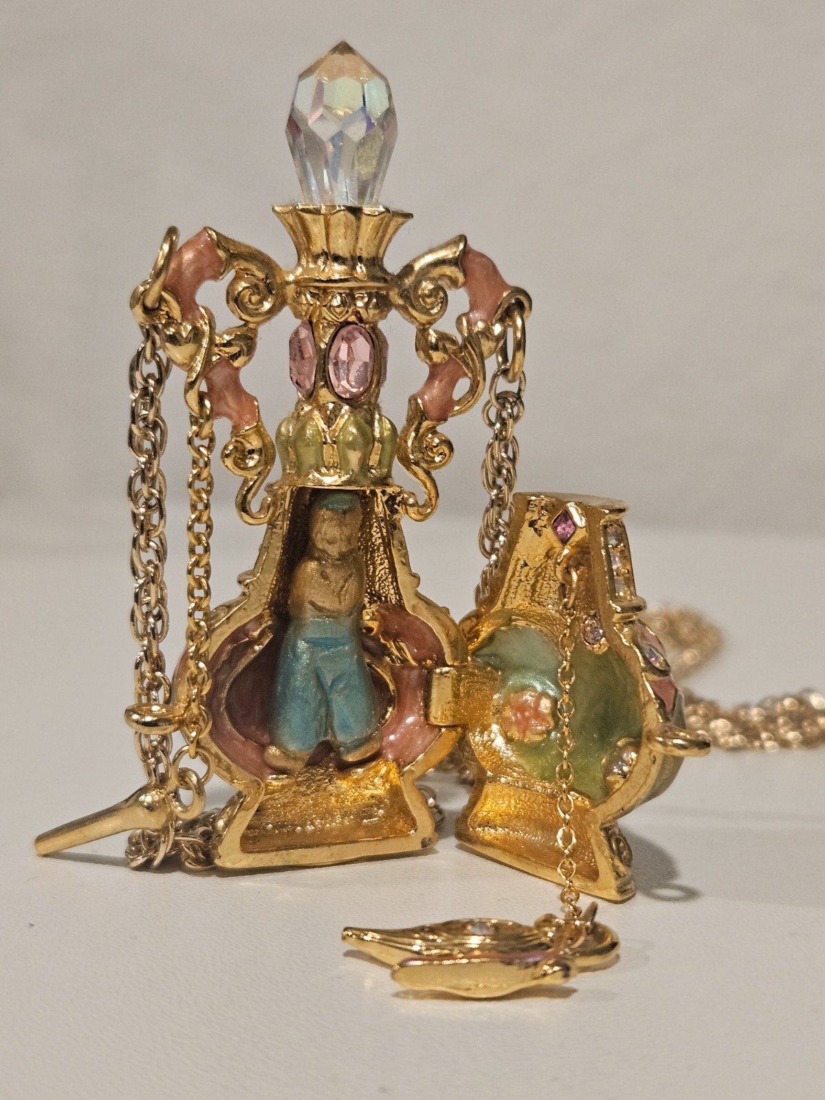 Kirks Folly Genie Bottle Necklace